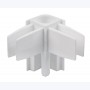 Cimaises Multirail Eclairage -  Raccord d'angle