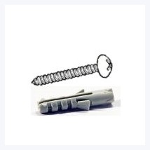 Vis et cheville pour J-Rail Basic et J-Rail Galerie