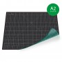 Tapis de découpe (PRO Noir-Vert)  - A2 (45x60cm)