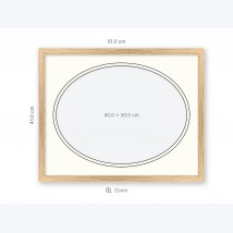 Custom frame 40×30 cm