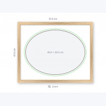 Custom frame 40×30 cm