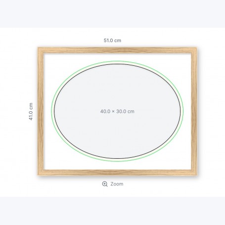 Custom frame 40×30 cm