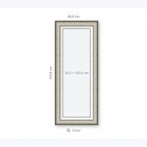 Custom frame 30×100 cm