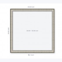 Custom frame 99×99 cm