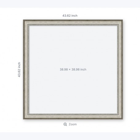 Custom frame 99×99 cm