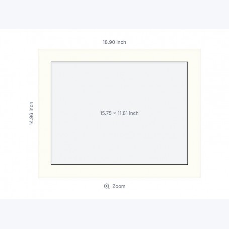 Custom frame 40×30 cm