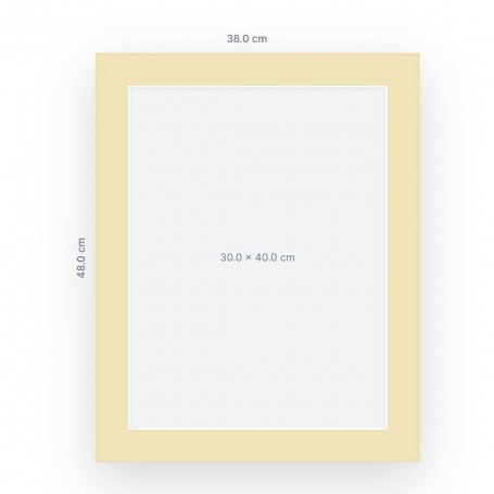 Custom frame 30×40 cm