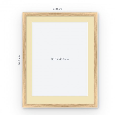 Custom frame 30×40 cm