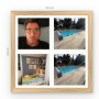Plusieurs photos imprimées et encadrées 30×30 cm