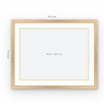 Custom frame 40×30 cm