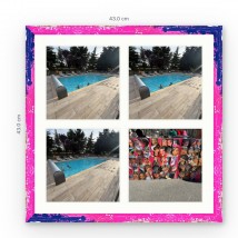 Plusieurs photos imprimées et encadrées 40×40 cm