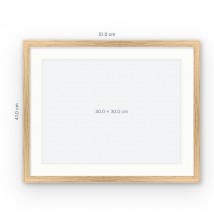 Custom frame 40×30 cm