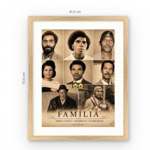 Custom frame 30×40 cm