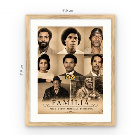 Custom frame 30×40 cm