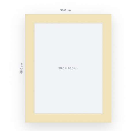 Custom frame 30×40 cm