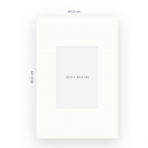 Custom frame 20×30 cm