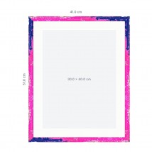 Custom frame 30×40 cm