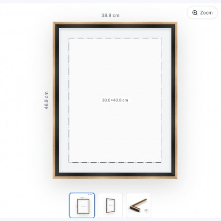 Custom frame 30×40 cm