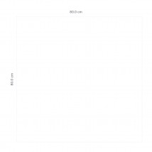 Custom frame 80×80 cm
