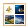 Several photos printed and framed