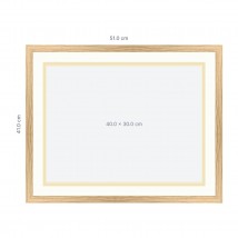 Custom Frame with Mat