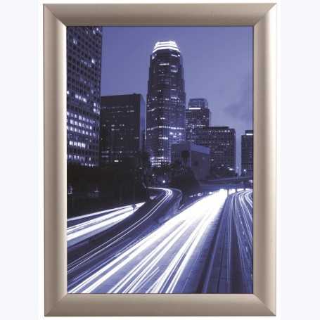 Cadre clic clac ETANCHE- Alu satiné - FORMAT: A3 (29,7x42cm)